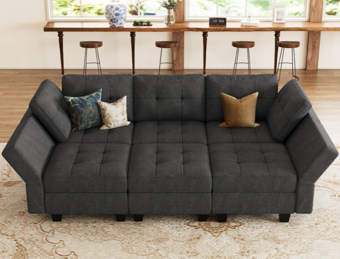 Tesso Tufted Modular Sleeper Sofa