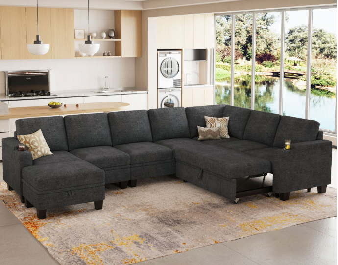 Vesper Cup Holder Pull-out Sofa